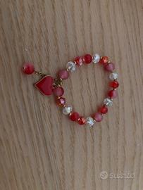 Braccialetto elastico con cuoricino