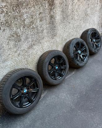 4 Cerchi BMW 17" originali + gomme invernali NEXEN