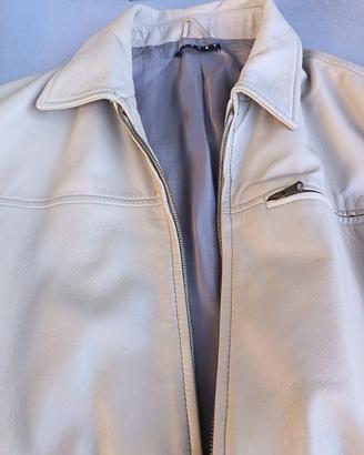 Giacca in pelle Sisley