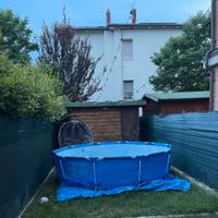 Piscina rotonda giardino