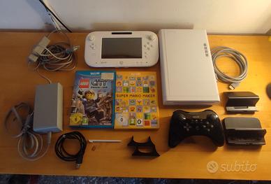 Console Wii U bundle + accessori + 2 giochi