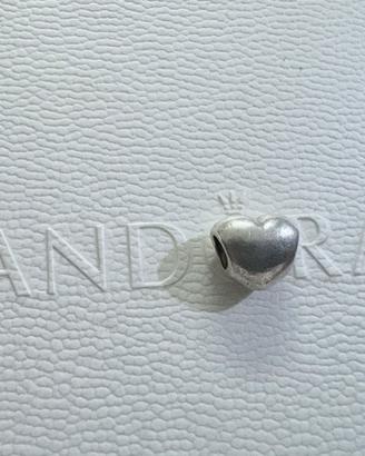 Pandora charm cuore opaco