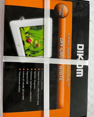 Cornice digitale multimediale dikom 7 pollici