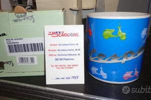 Tazza vespa mug azzurro vespa px originale piaggio
