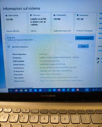ASUS Vivobook 15 X512F - i5/12GB