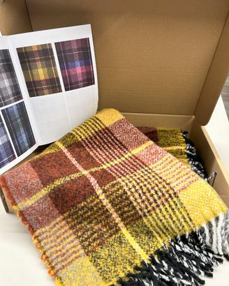 plaid LIVINGSTONE misto lana, Arredamento Lombardo