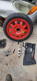 PORSCHE BOXSTER 2002 - RUOTINO CIN GIRABACCHINO E 