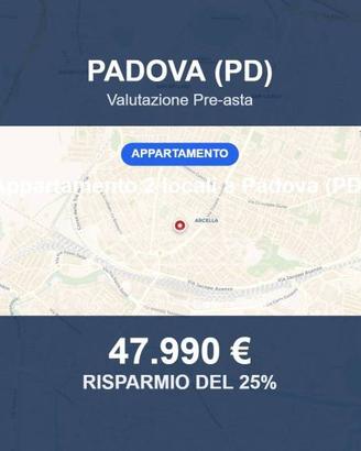 Immobile in asta di 38 m² con box auto a Padova