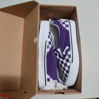 vans nuove numero 37 scacchi viola 