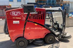 Spazzatrice stradale industriale motoscopa