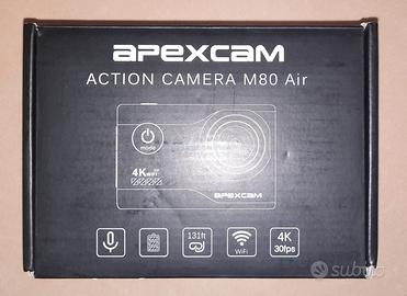 ApexCam Action Camera M80 Air 4K 30fps
