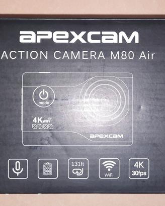 ApexCam Action Camera M80 Air 4K 30fps