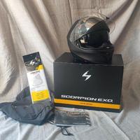 Casco integrale Scorpion exo 520 evo AIR Nero Opac