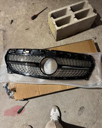 Griglia diamantata per mercedes benz classe a w176
