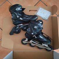 Pattini in linea ROCES taglia 43 + set  protezioni