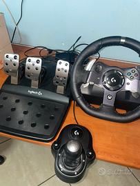 Xbox one + volante completo G29 + giochi vari