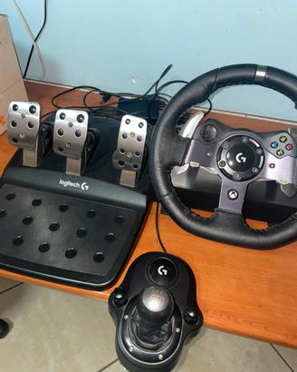 Xbox one + volante completo G29 + giochi vari