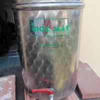 serbatoio da 30 lt, inox, per olio
