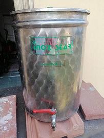 serbatoio da 30 lt, inox, per olio