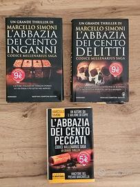 Libri Saga dell'Abbazia di Marcello Simoni