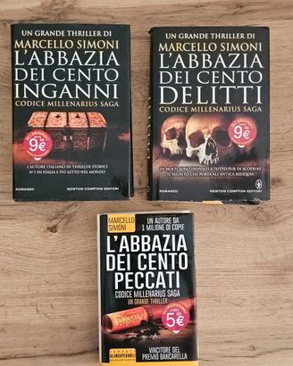 Libri Saga dell'Abbazia di Marcello Simoni