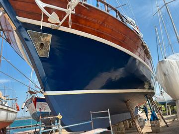 Goletta 24 MT 6 cabine rebuilding totale