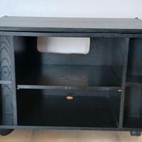 Mobiletto nero IKEA porta tv