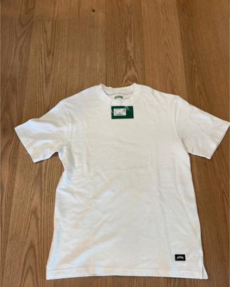 T-shirt bianca HIGGINS basic taglia L