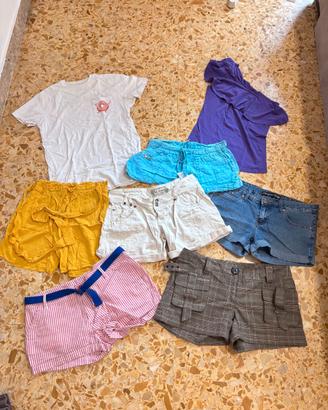 Lotto 7 capi estivi da donna – taglia S/M