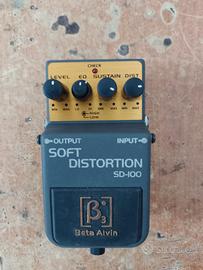 Effetto distorsione Soft distortion Beta 