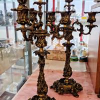 coppia di candelabri 