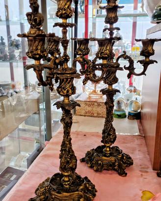 coppia di candelabri 