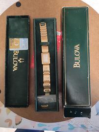 orologio Bulova acciaio oro 