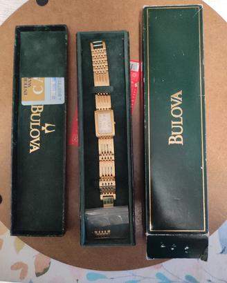orologio Bulova acciaio oro 
