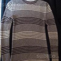 Maglione VINTAGE collo alto anni '60/'70 unisex
