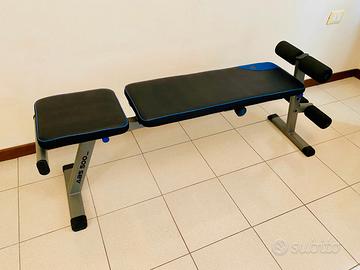 Panca fitness reclinabile domyos