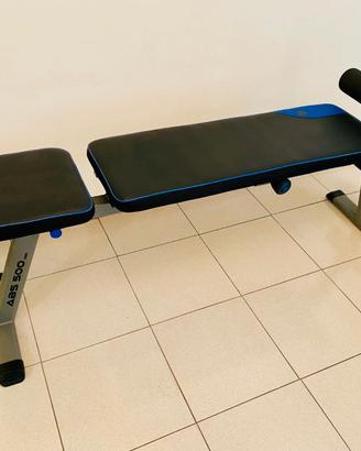 Panca fitness reclinabile domyos