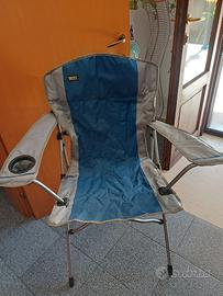Sedia da campeggio  Mac Sport pieghevole con sacca