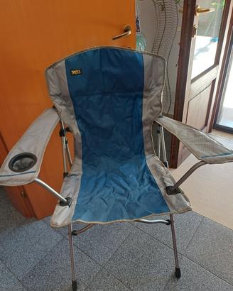 Sedia da campeggio  Mac Sport pieghevole con sacca
