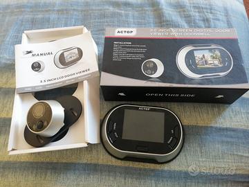 Spioncino digitale per porta