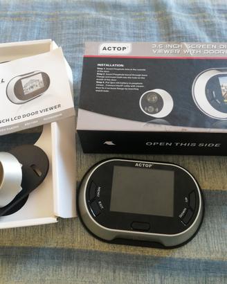 Spioncino digitale per porta