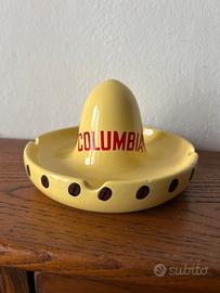 Raro posacenere caffè columbia pubblicitario