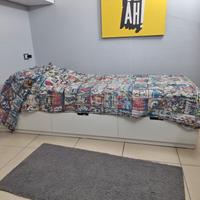 Letto Ikea con cassetti 