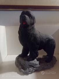 Statua vintage cane di Terranova