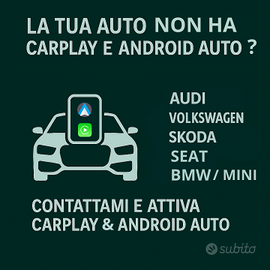 CarPlay • Android Auto • Navigatore • Wireless