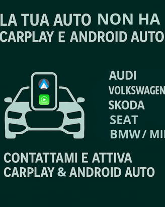 CarPlay • Android Auto • Navigatore • Wireless