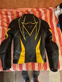 Tuta in pelle completa 3 pezzi moto dainese