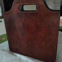 borsa in cuoio fiorentino artigianale