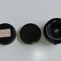 Obb.vo Cosina MC 28 mm f. 2,8 attacco Olympus