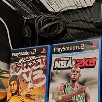 Lotto 2 giochi NBA per PlayStation 2, 2K9 e street